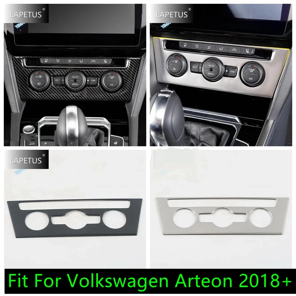 

For Volkswagen Arteon 2018 - 2020 Auto Center Console AC Switch Button Panel Air Condition Vent Cover Trim Interior Accessories