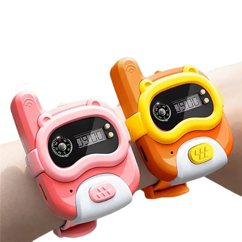 

Talkie Watch Set Children Walkie Talkie Watch Set 800M Range Educational Communication For Children-Y44A