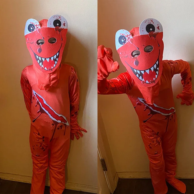 زي رينبو فريندز للأطفال، بذلة بلو مونستر ويكي، زينتي، لعبة رعب، للهالوين وعيد الميلاد