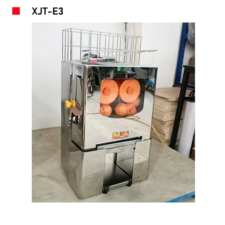 High Efficiency Automatic Stainless Steel Orange Juicer Squeezer Extruding Machine/fresh Electric Lemon Orange Juice Extractor
