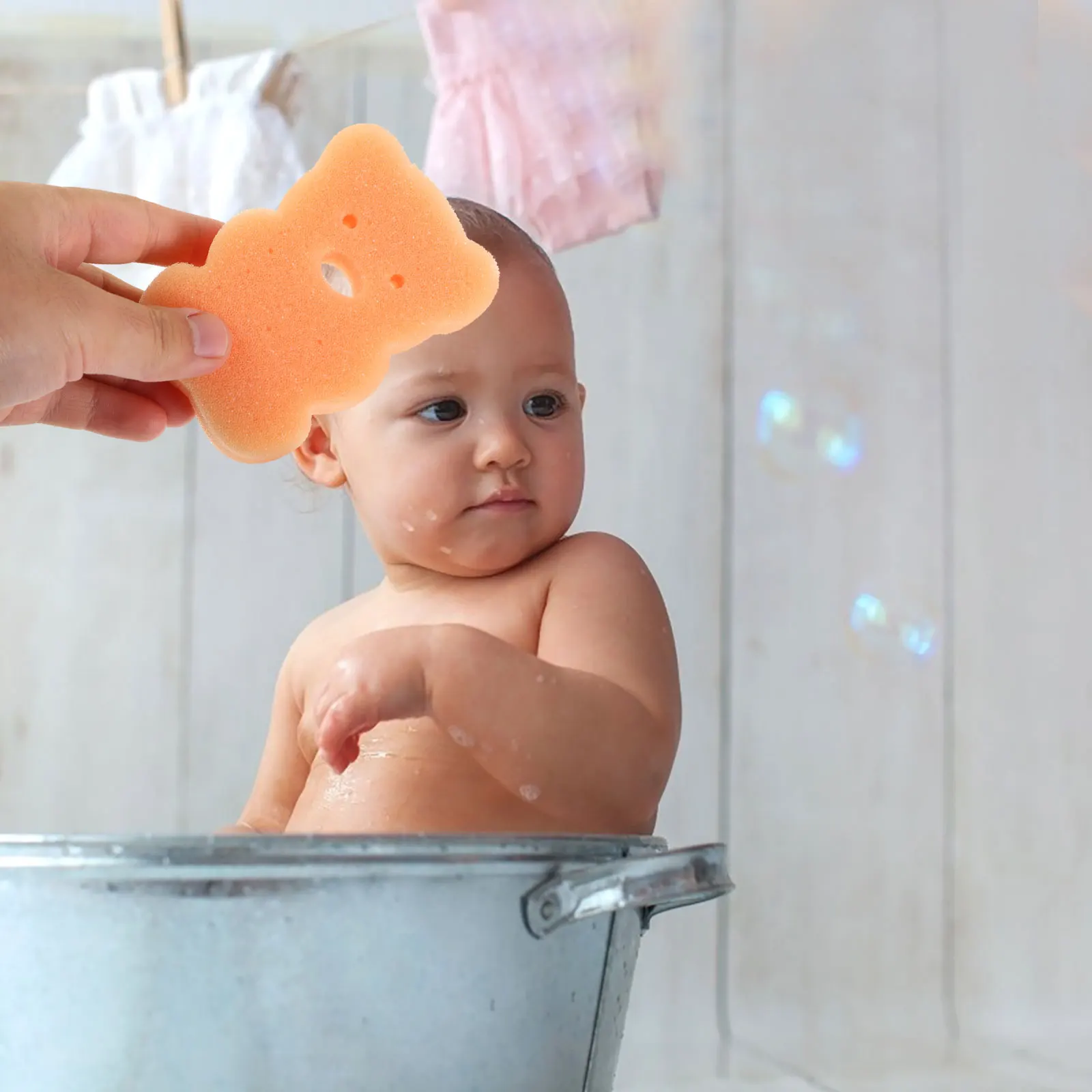 

Newborn Bath Sponge Pad Soft Baby Bath Cushion Nonslip Breathable Baby Bathtub Mat Infant Seat for Sink Tub Toddler Bathtub Seat