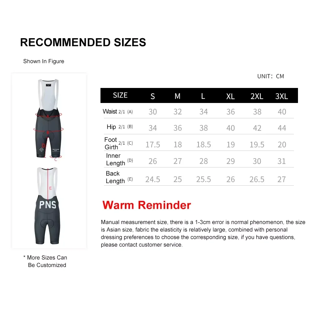 Men Cycling Bib Shorts PNS TKO Pro Team MTB Road Bike Tights Top Quality Bicycle Shorts 6 Hours Padded Culotte Ciclismo Hombre