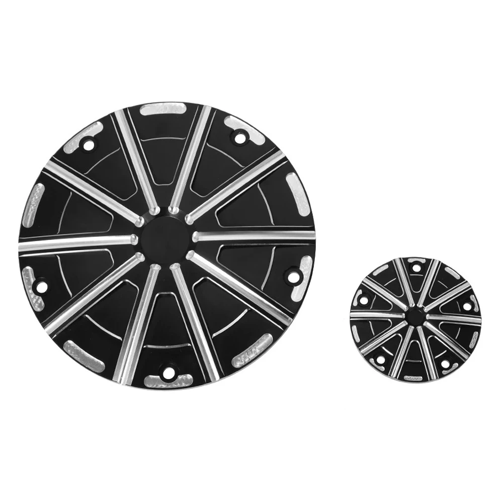 CNC Aluminum Derby Timer Clutch Timing Cover For Harley Touring Street Glide Road King Dyna Motorcycle Parts