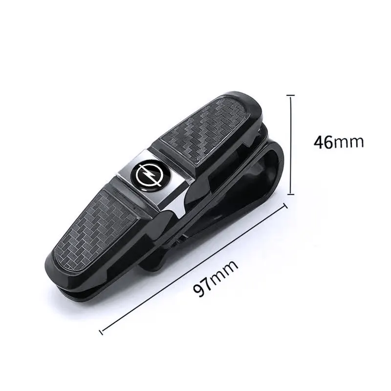 Car Glasses Holder Sun Visor Sunglasses Card Holder Accessories For Opel Astra G H J F K Vectra C D Zafira B Antara Corsa Mokka