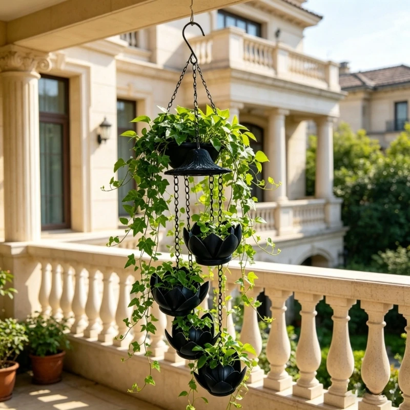  Rain Gutter Chain Home Iron Awnings Outdoor Yard Outside Replacement Downspout