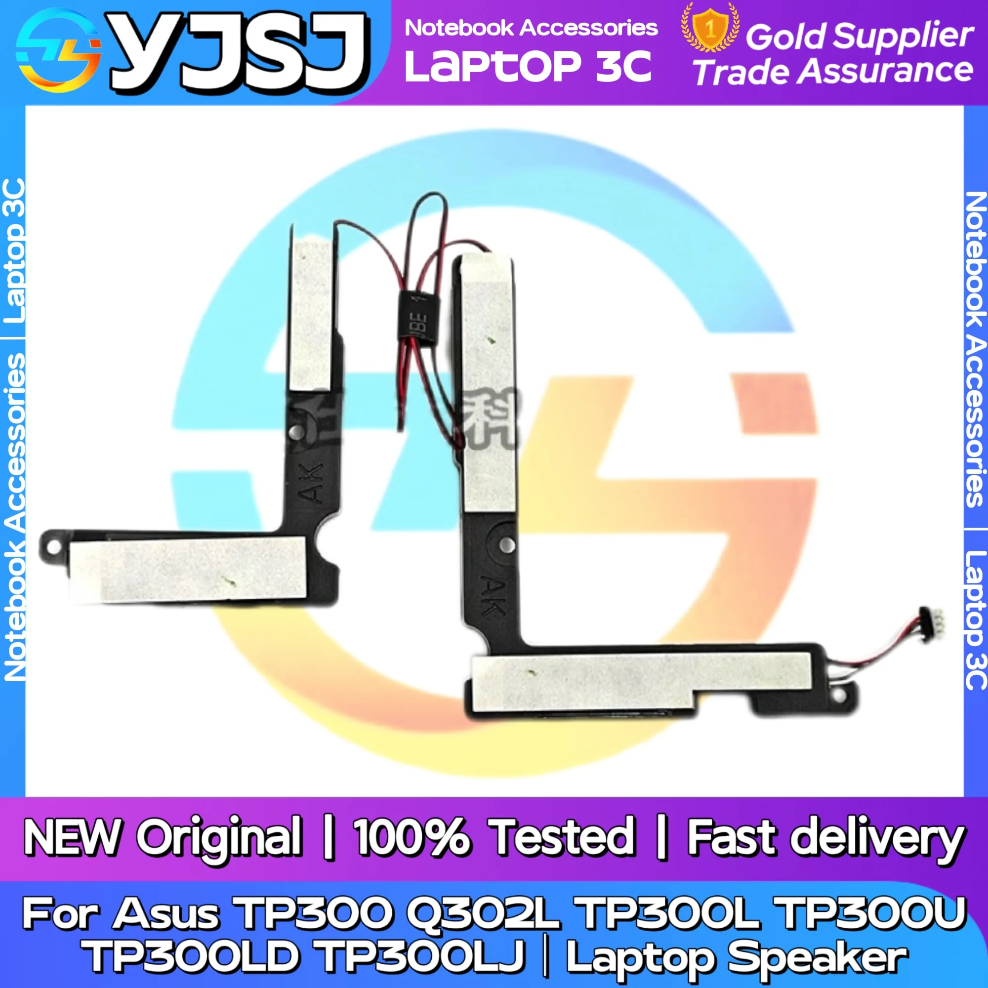 New Original Laptop Notebook Audio Speaker For Asus TP300 Q302L TP300L TP300U TP300LD TP300LJ built-in left and right speaker