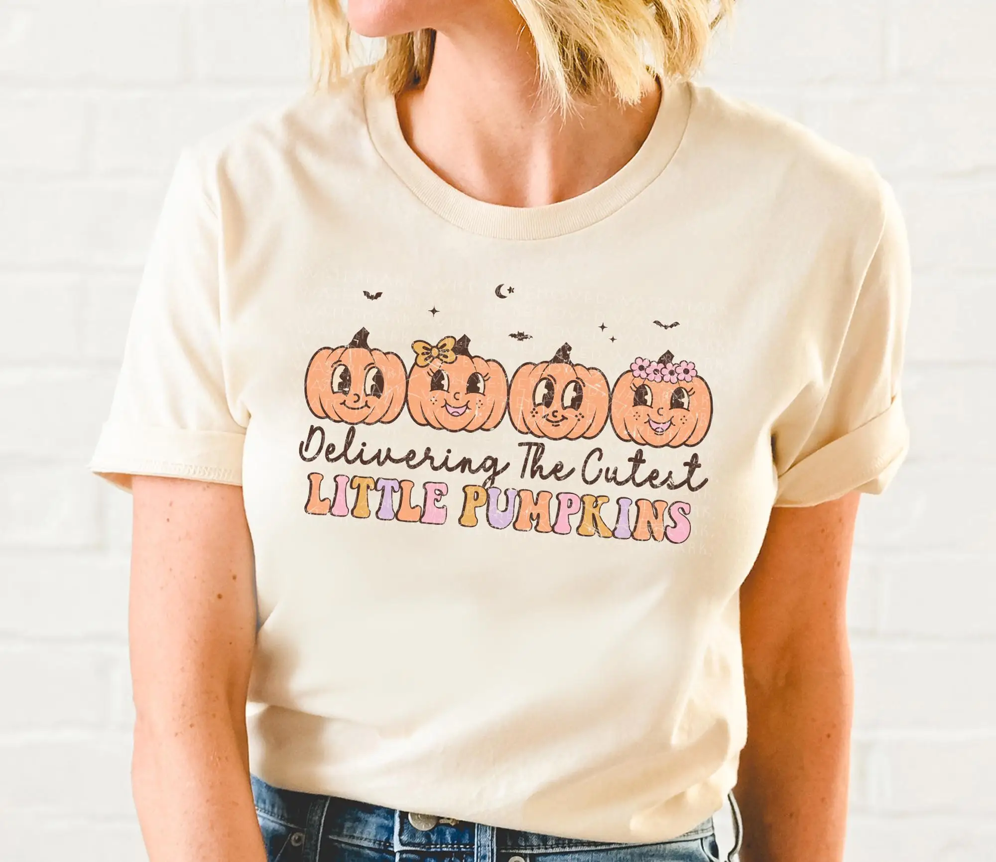 Nurse Halloween T Shirt Delivering The Cutest Little Pumpkins Labor and Delivery SweaT Cute Pumpkin