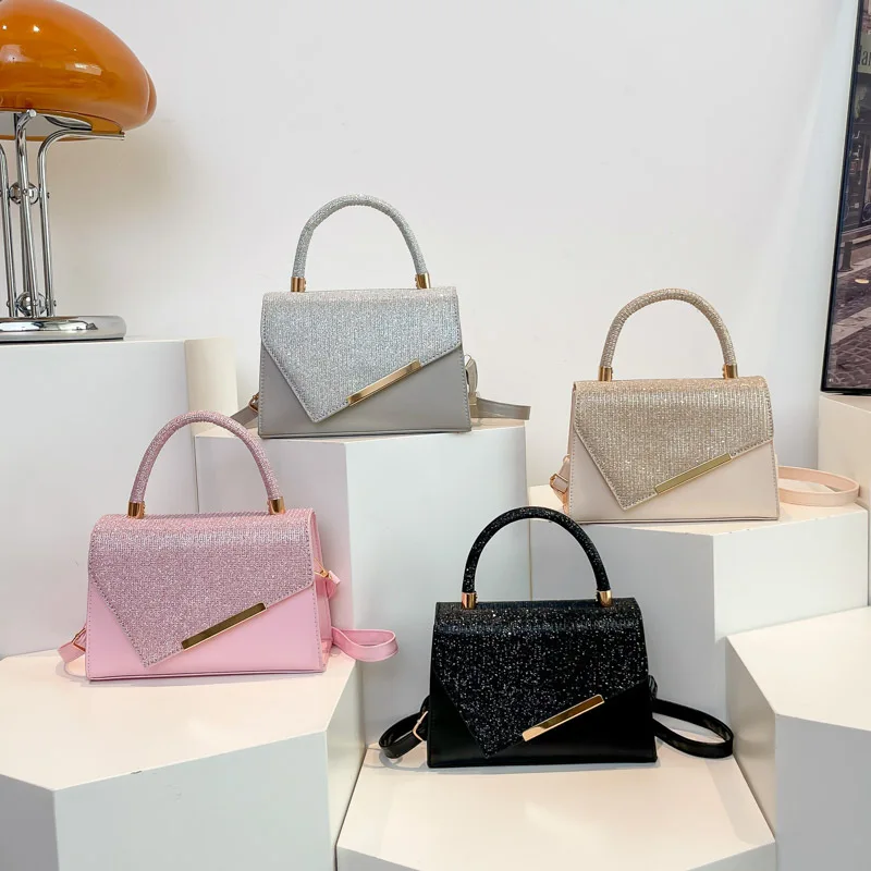 

New High-end Women's Handbag Fashionable and High-quality Girls' Crossbody Bag Solid Color and Versatile Mother's Storage Bag