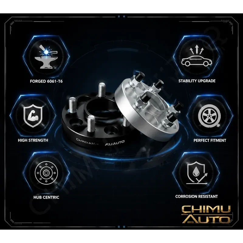 【CHIMU AUTO】For Changan CS75 Eado CS55 UNI-V CS95 UNI-T UNI-K Forged Wheel Spacer Adapter 15-40mm