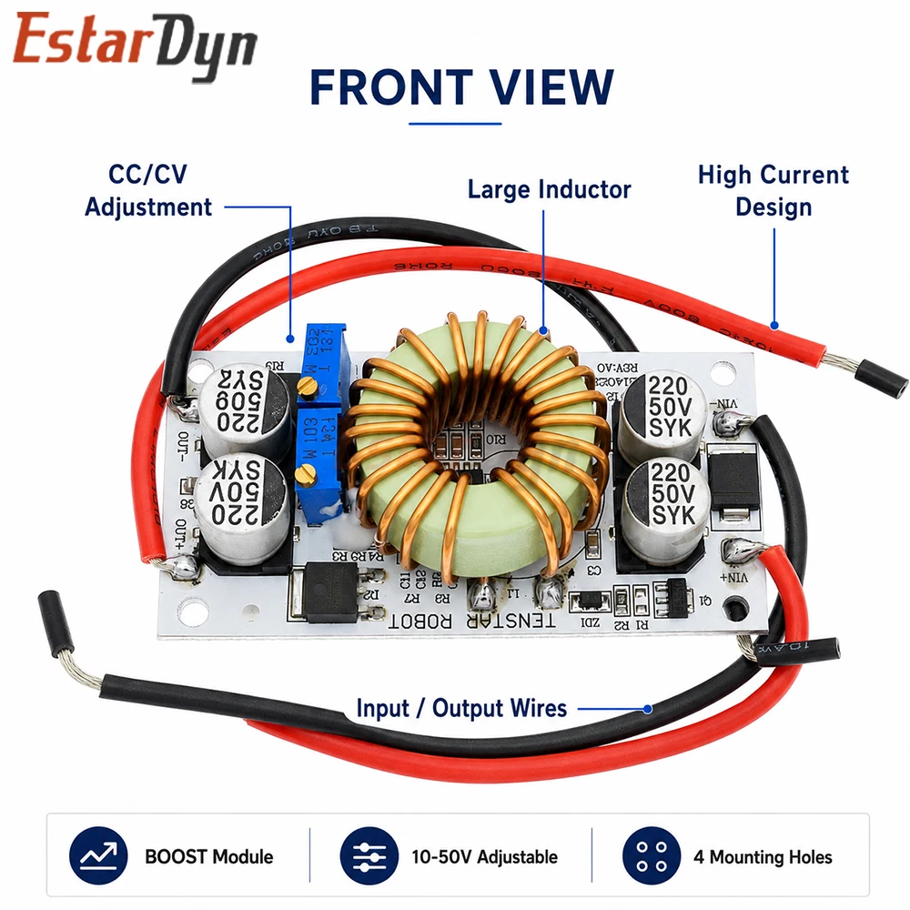 Convertisseur DC-DC Estardyn 2 - Boost Converter avis et prix