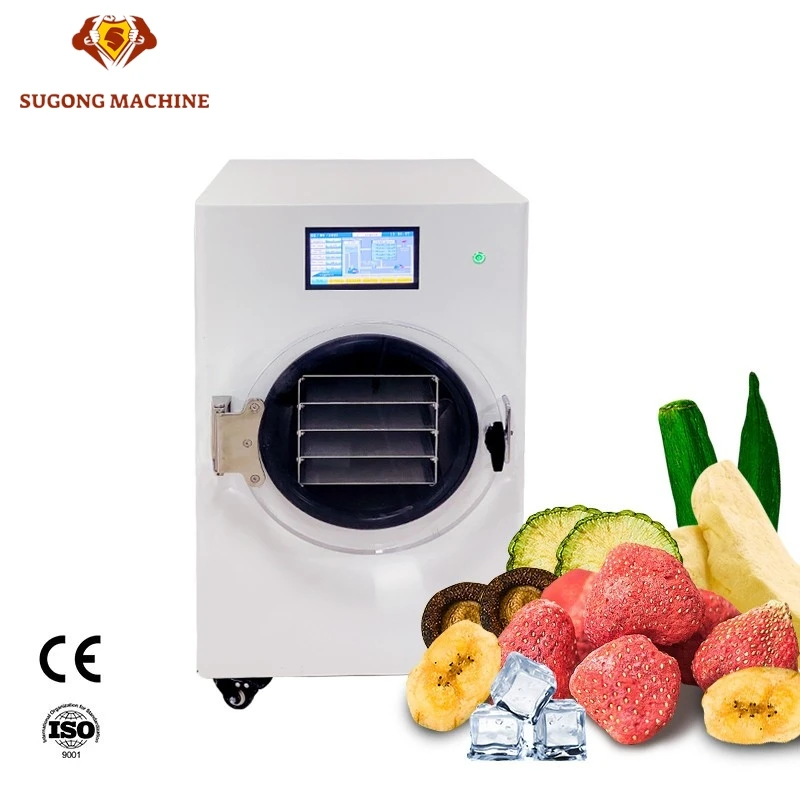 SUGONG Vacuum Fruit Freeze Dryer Lyophilizer Small Health Pet Food Freeze Dryers Machines Home For Vegetable Not Dehydrator