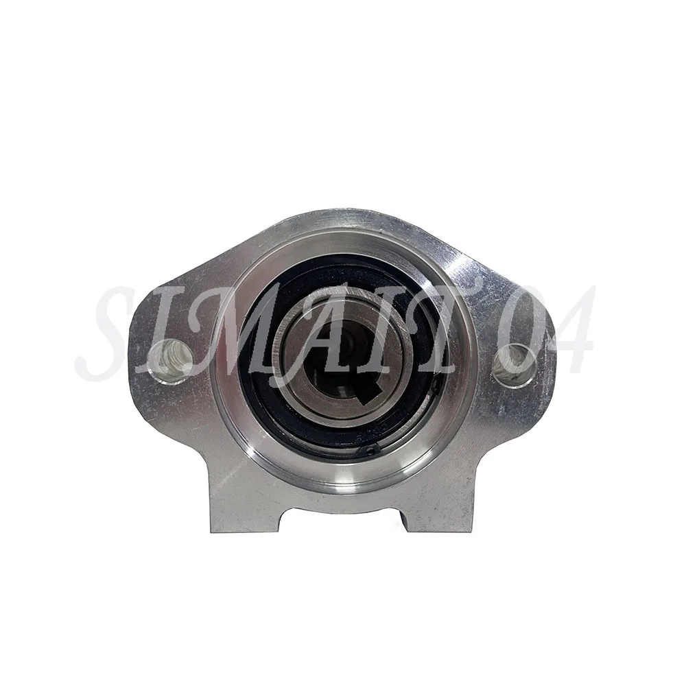 Rhombus (2-hole flange) bearing unit pump bracket for linear drive and rotary support applications