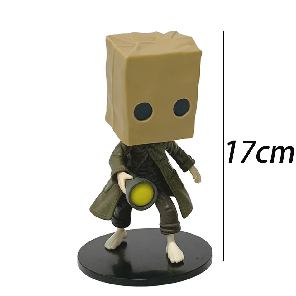 Hot Game GK Little Nightmares Anime Figurka Six Figure Mono Action Figure Anime Game PVC Action Figure Collectible Model Doll