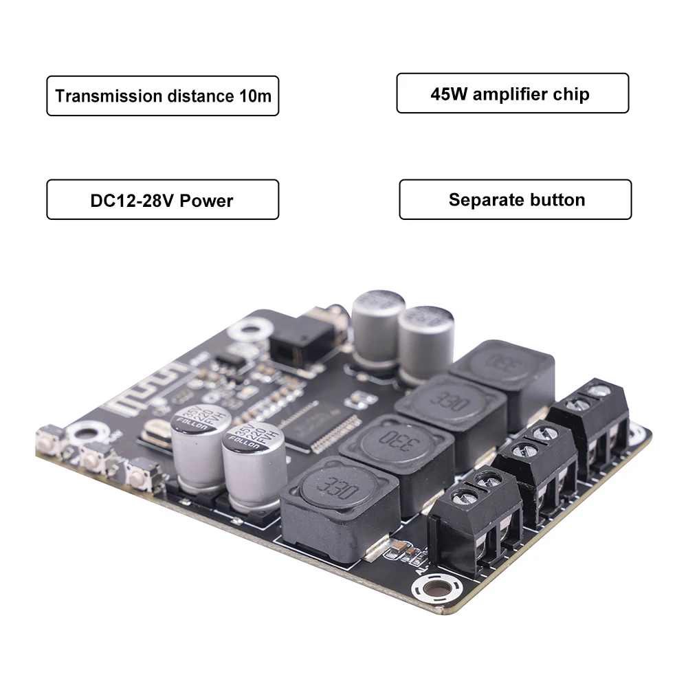 1-10Pcs Integrated Circuits TPA3118 Audio Power Amplifier 2x45w 12/24v bluetooth-compatible 5.0 Amplifier Board Amplifier Module
