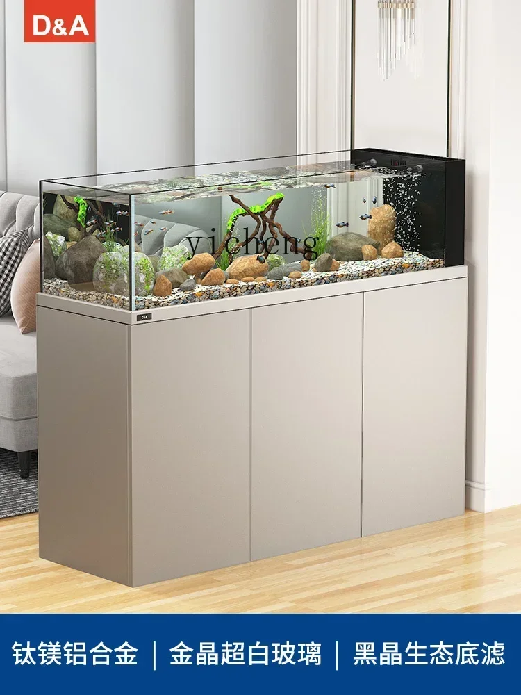YG-6 Natural Pebble South American Native Cylinder Creative Landscape Three Lakes Cichlid Ecological Fish Tank