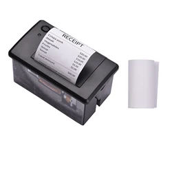 Thermal Receipt Printer 58MM Mini Printing with USB/RS232/TTL Serial Port Support ESC/POS Commands for Weighing Apparatus Cash