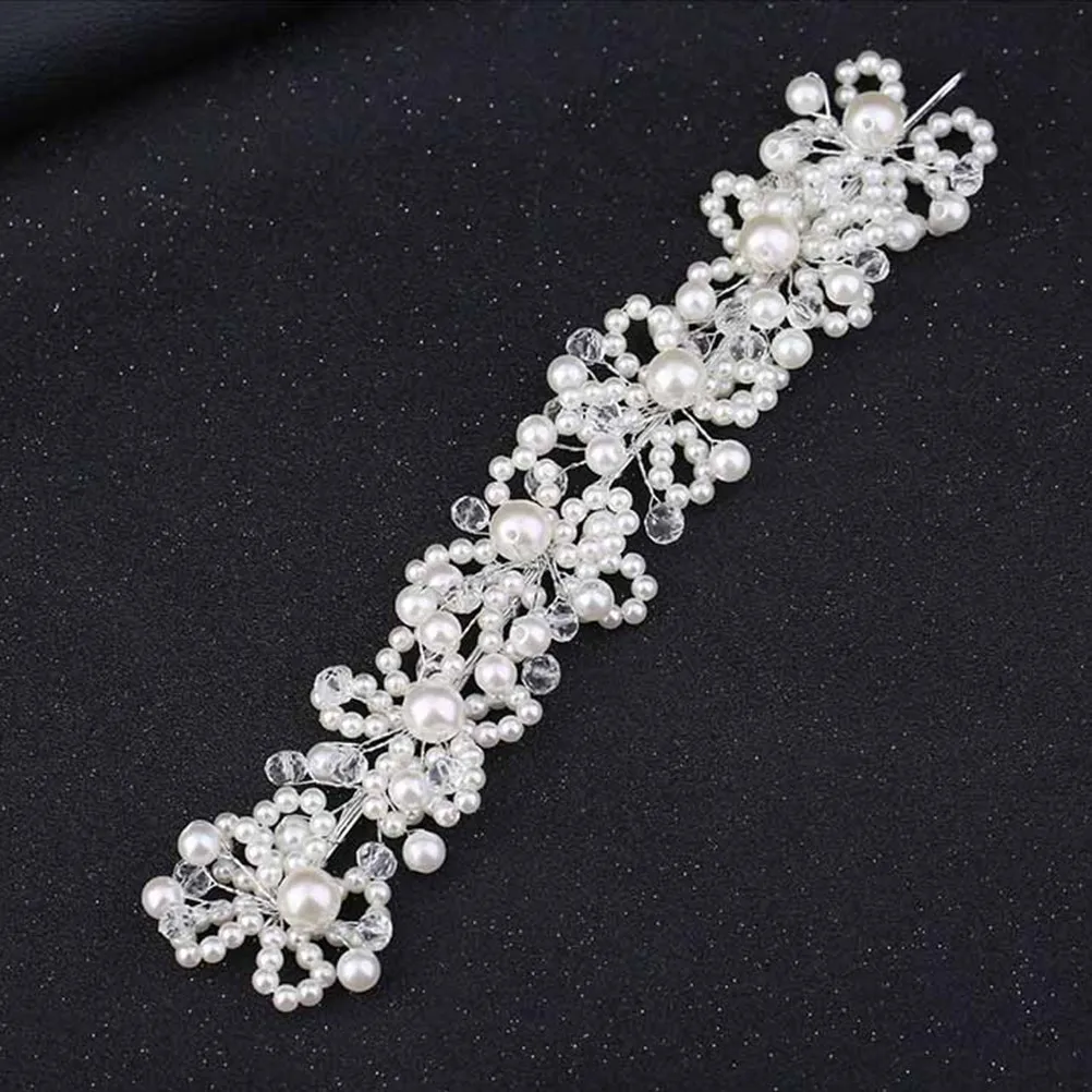 Delicate Pearl and Crystal Bridal Headwear for Women Stylish Wedding Hair Accessories Ideal for Engagement Graduation