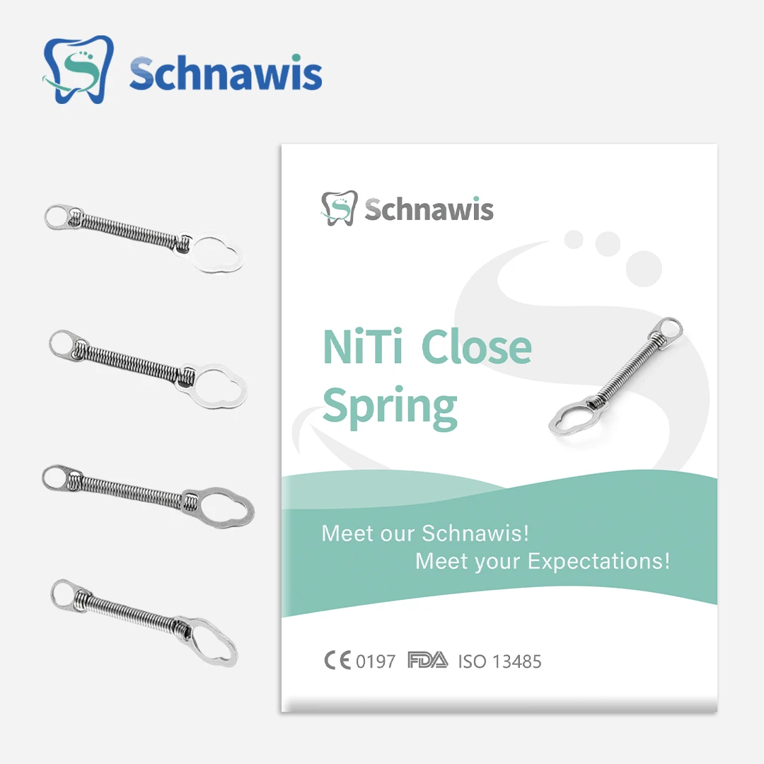 Dental Orthodontics Niti Close Spring Open Coil Spring Light Force Length 180mm  Materials Dentisty Correction ortodoncia