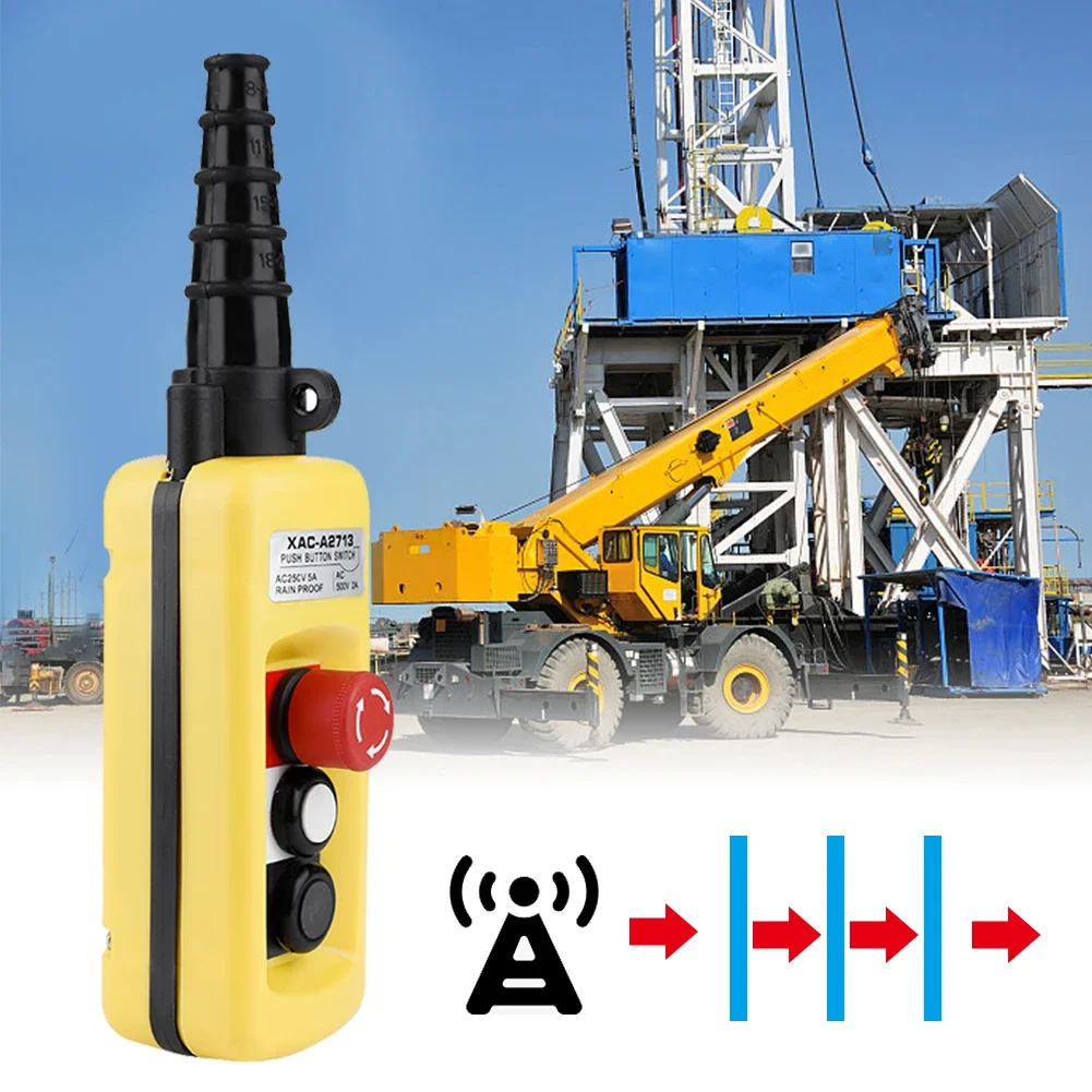 

XAC-A271 XAC-A2913 XAC-A2713 XAC-4713 Waterproof Single and Dual Speed Driving Handle Switch Rainproof Crane Control Switch