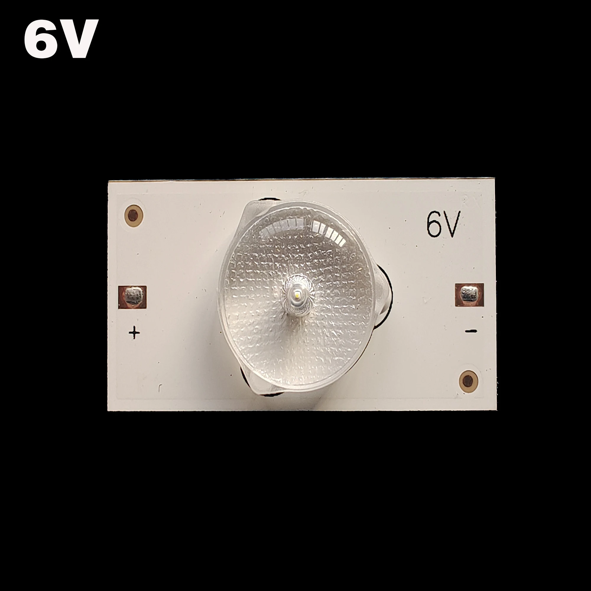 100pcsUniversal LED 백라이트 스트립 6V 3V SMD 램프 구슬 32-65 인치 LED TV 수리에 대 한 광학 Len Fliter 간단한 유지 보수