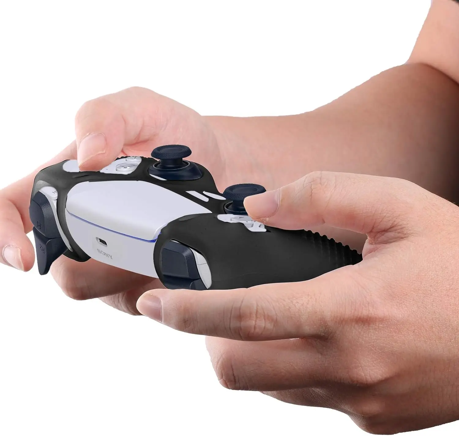 Anti-Slip Silicone Cover Skin Soft Rubber Case For Play Station 5 PS5 Wireless Controller image 5