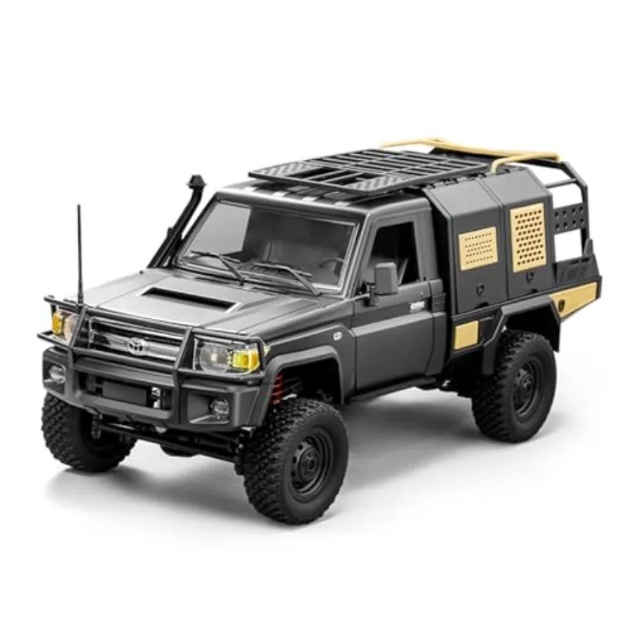

Радиоуправляемый внедорожник 1/12 RC Rock Crawler MN-82S LC79 4x4, черный, с улучшенным шасси, для взрослых, 2.4ГГц, с пультом управления