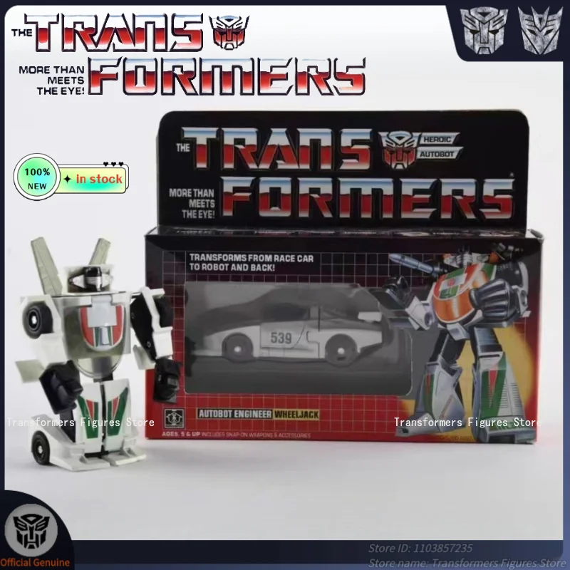 Original Marke Neue Transformer Roboter Spielzeug G1-Wheeljack ko Film Cartoon Action Figure Anime Modell Beliebte Puppe Festival Geschenke