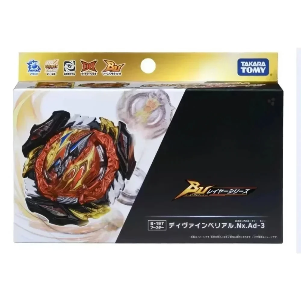 Takara Tomy Bey BU B-197 Divino Belial Nexus Adventure-3 LÂMINA JOGO DE CARTÃO