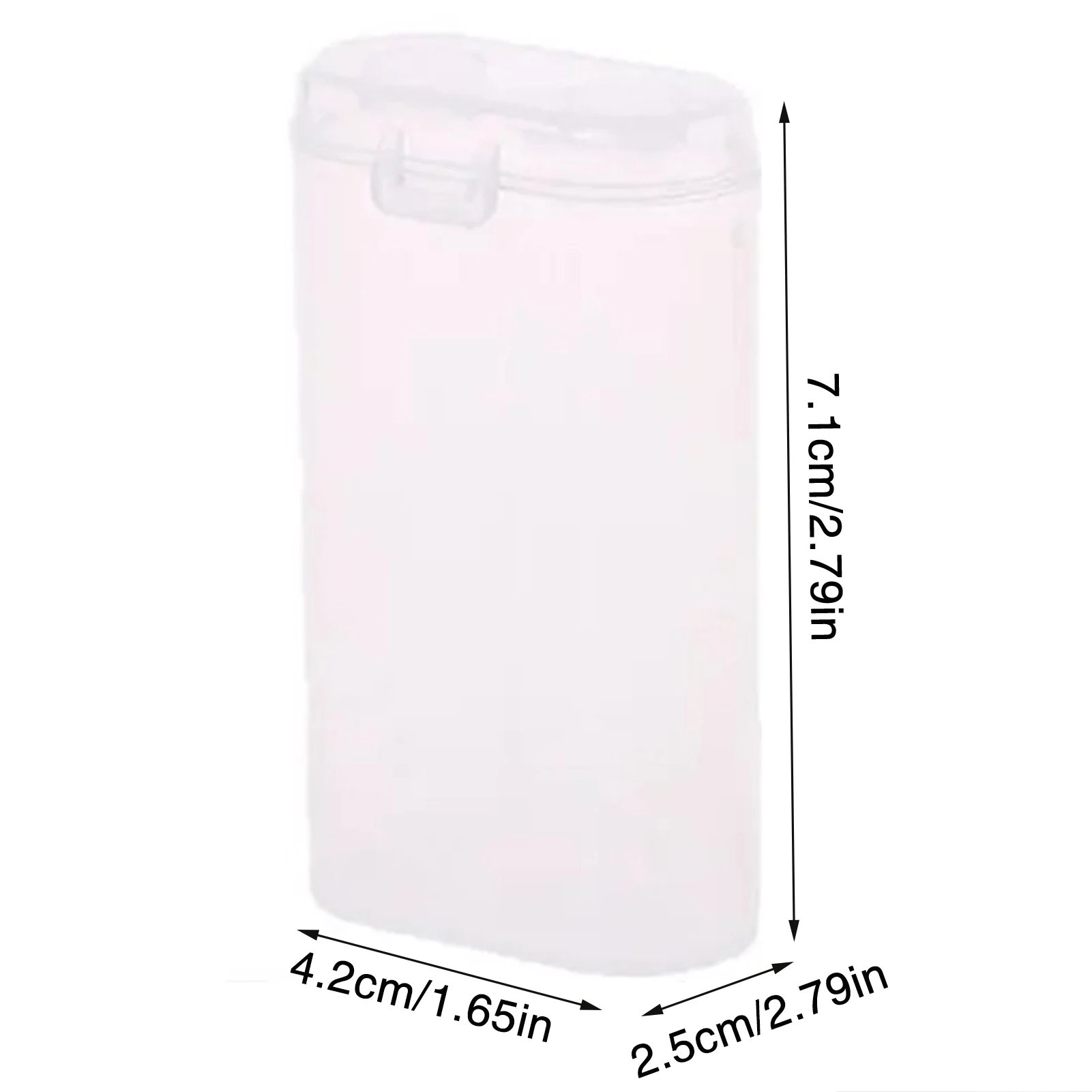 Waterproof Battery Storage Case for 2 X 18650 Transparent Plastic Safety Box Portable Clear Protection for Storage image 6