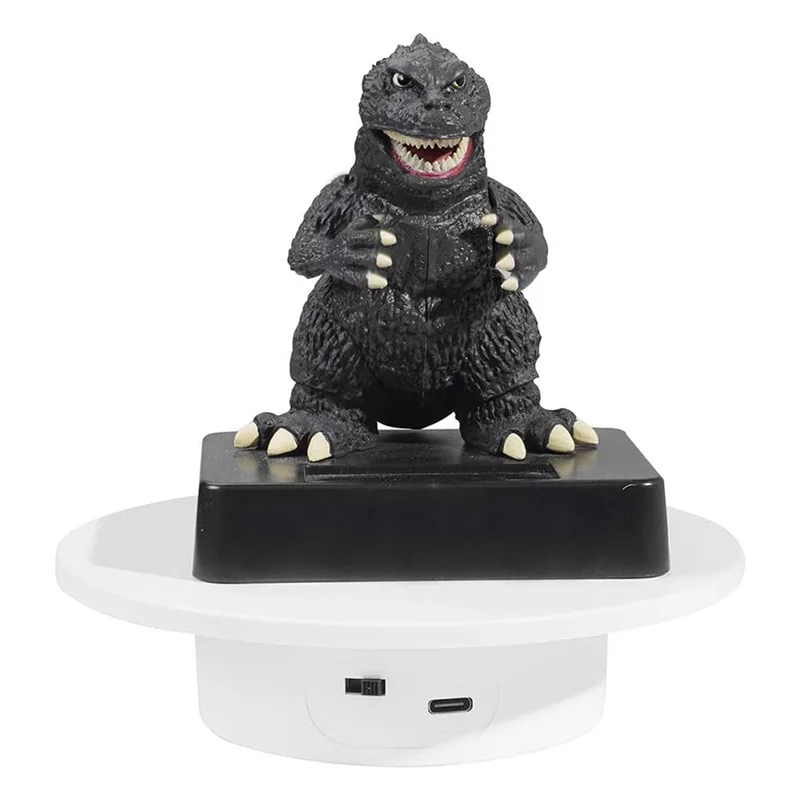 A02M-2X Motorized Rotating Display Stand, 360 Electric Rotary Turntable Base Lazy Susan, Load-Bearing 11Lbs, For Photography