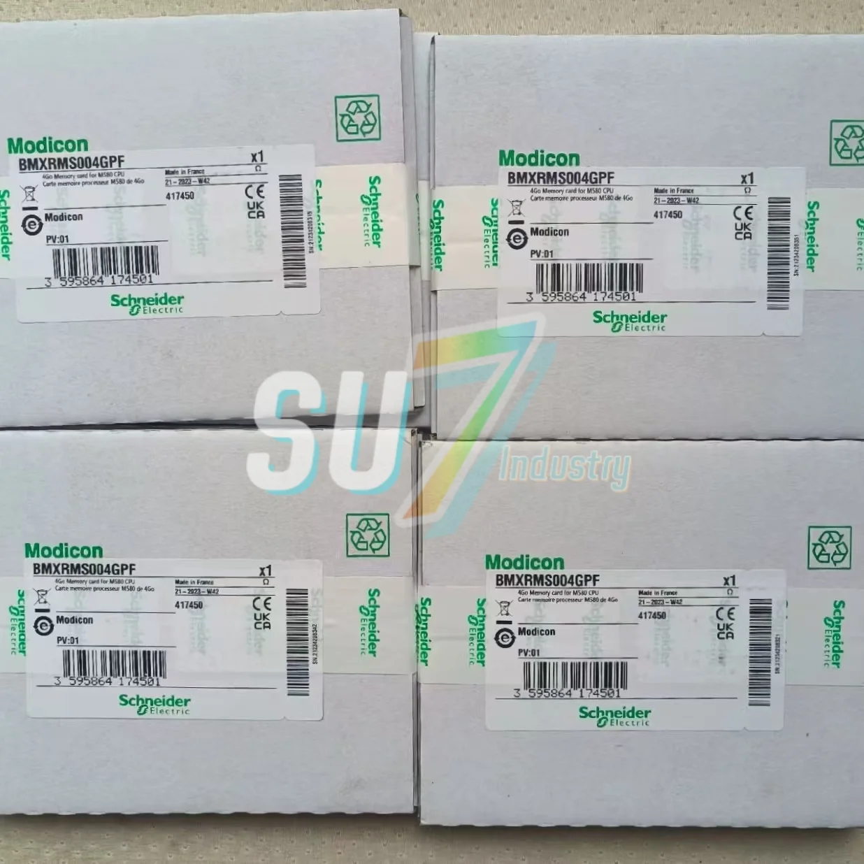 新しいボックス内 PLC モジュール BMXNOC0401 BMXRMS004GPF BMXXBP1200