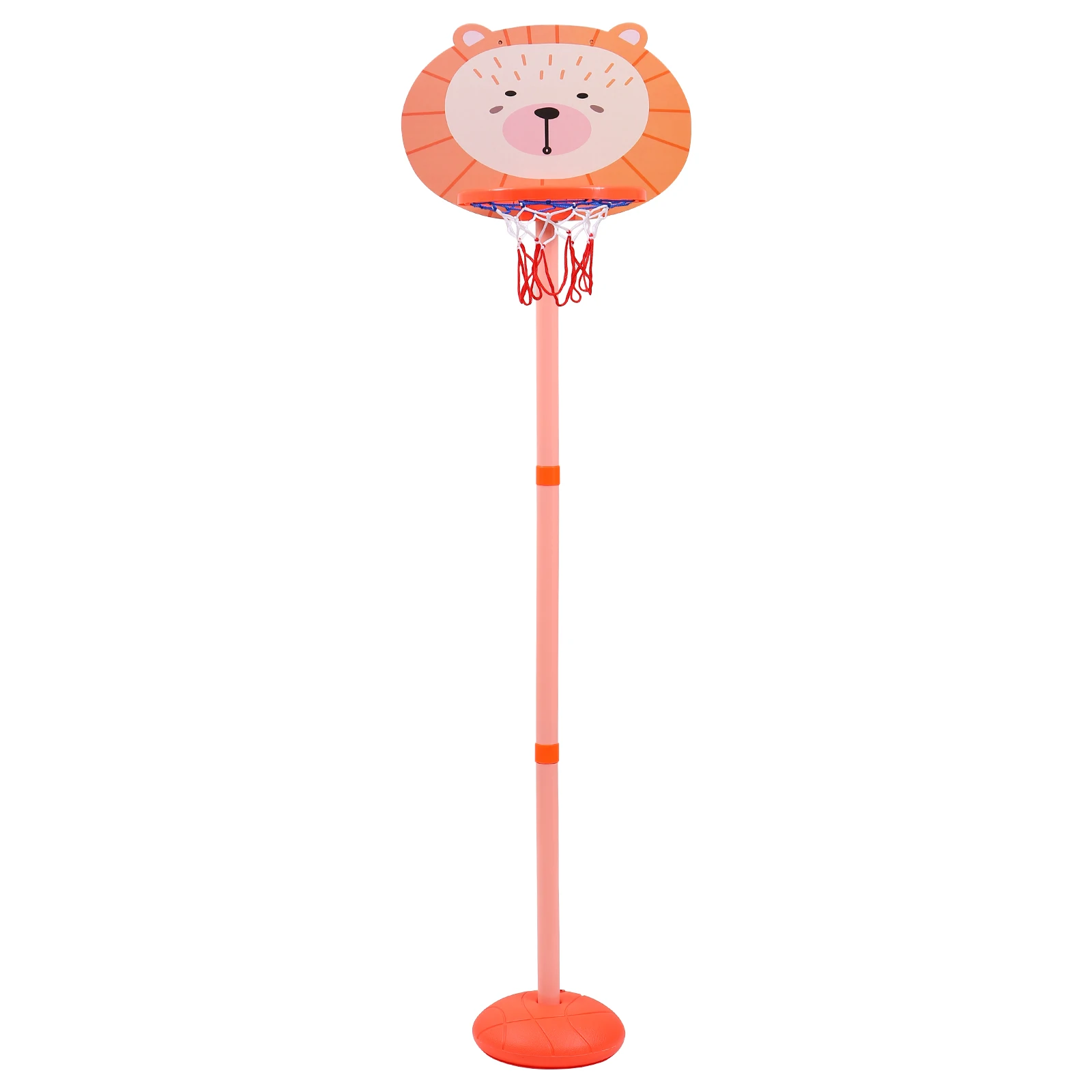 1 Set Set da gioco di basket per bambini Canestro da basket per bambini da interno regolabile Materiale in plastica leggera Pp Facile da montare