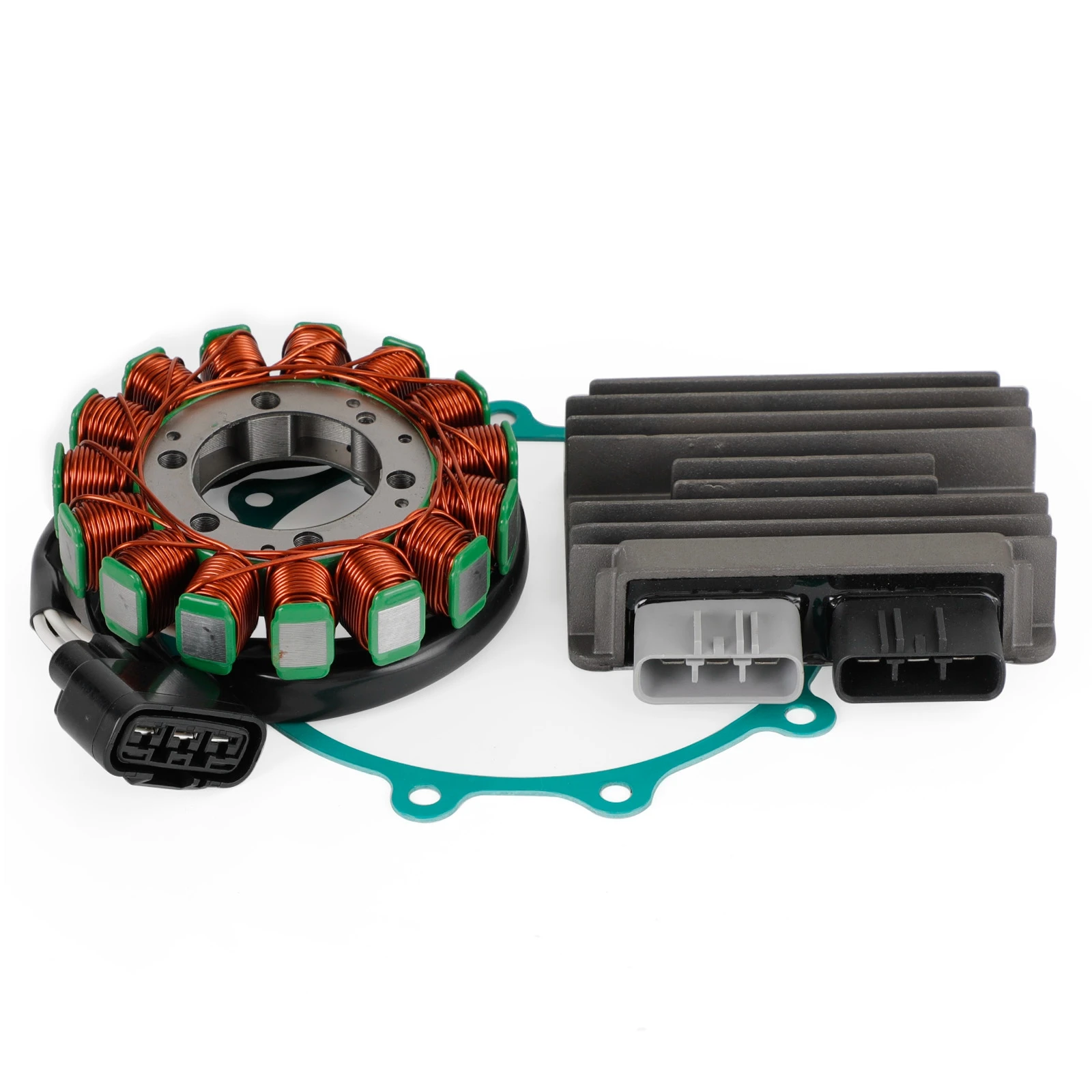 

Artudatech Magneto Stator+Voltage Rectifier+Gasket For Kawasaki Ninja ZX10R ZX10RR 16-2022