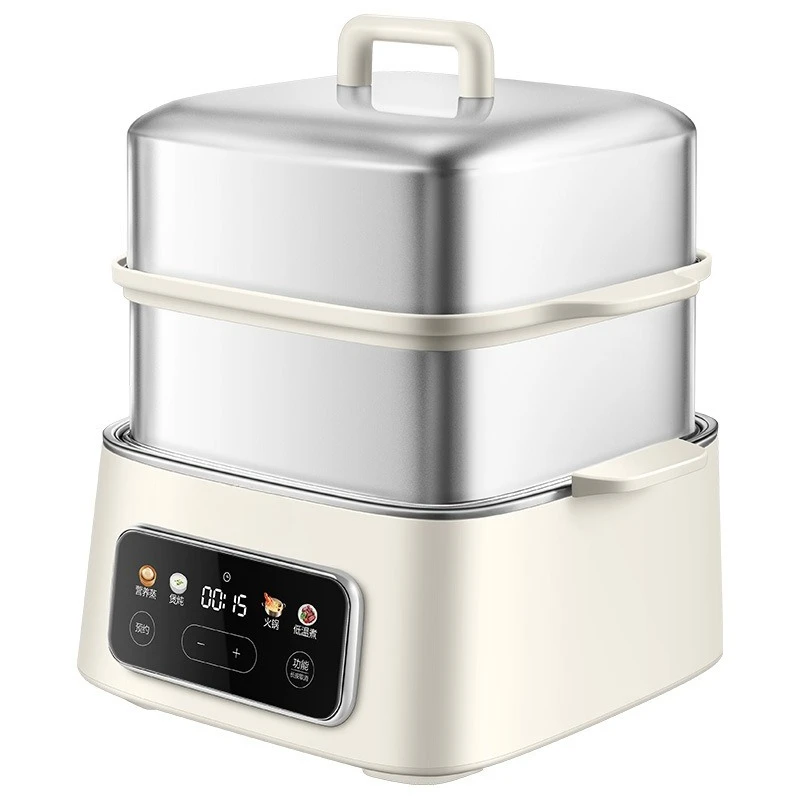 

Electric steamer, household steamed buns, electric heating pot, multi-purpose smart reservation