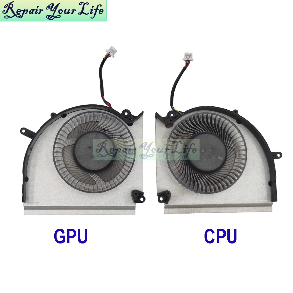 CPU GPU Fan For MSI Raider GE78HX 13VG 13VH GE78 HX 14VFG VGG 14VHG Vector GP78 MS-17S2 PABD1A010SHL N507 N508 Notebook Cooler