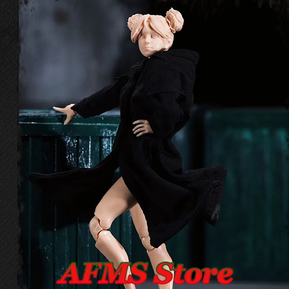 

1/12 Scale Collectible Figure Hooded Trench Coat Tactical Jacket Special Forces Operations Unit Uniform Fit 6" Soldier Dolls