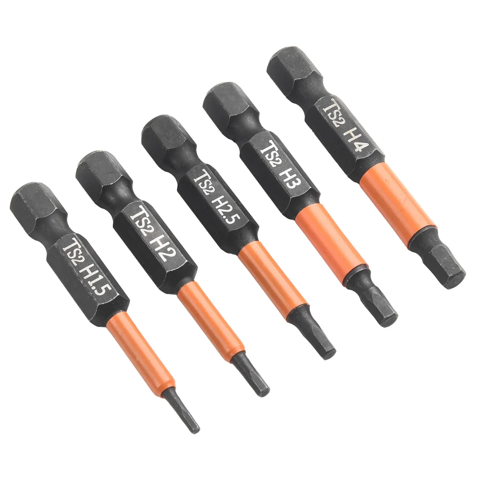 Electric Screwdriver Screwdriver Bits Work Sites DIY Home Projects 9pcs Set Black H1.5-H10 Hex Screwdriver Bit