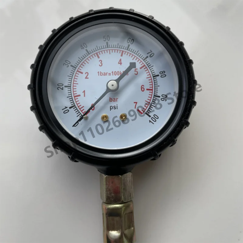 Fuel Pressure Test Kit - Fuel Pressure Gauge -Fuel Pressure Test Kit ,0-100PSI Fuel Injection Pump Pressure Tester Gauge Kit f