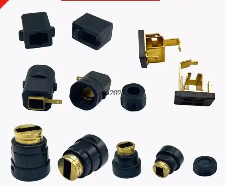 Pair Angle Grinder Fittings Hole Size Carbon Brush Holder For bosch/Hitachi and another electrical power tool
