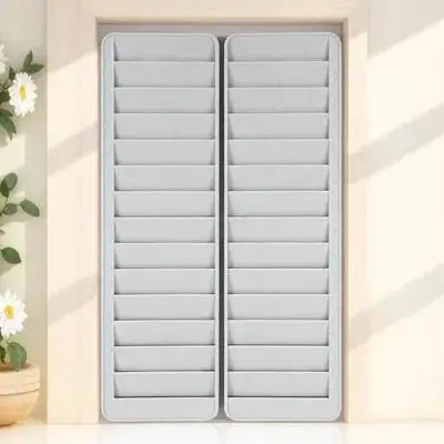 

Plastic Holder Multi-Slots Organizer Rack for Work ID Tags Storage in Factories Warehouses Heavy Duty Hanging