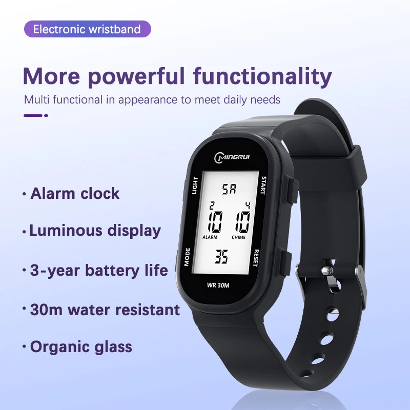 UTHAI CE149 Multi functional sports electronic watch, student luminous waterproof alarm clock, children's watch, youth watch