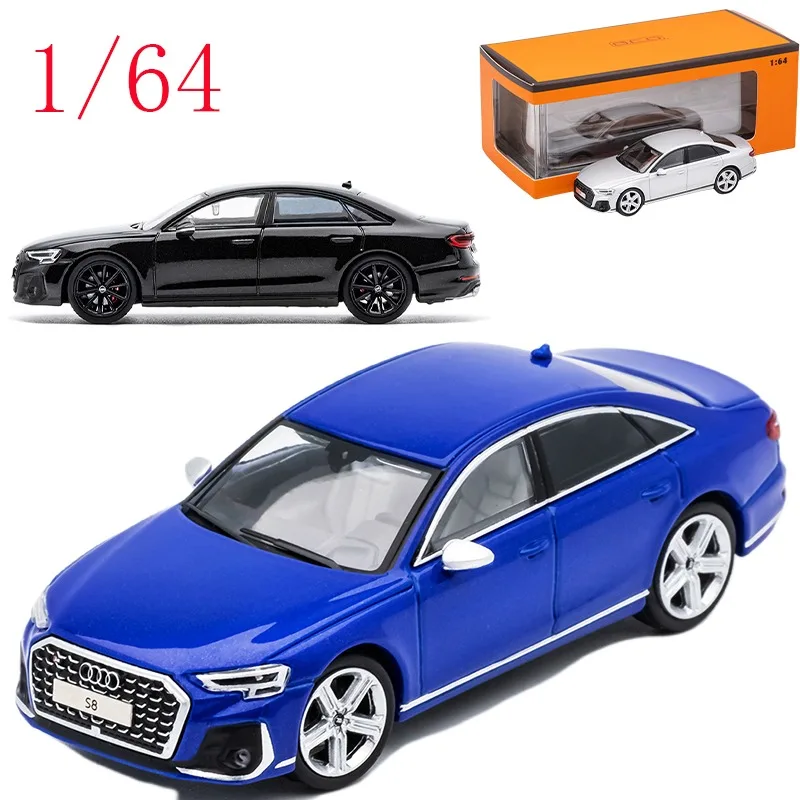 

GCD Diecast 1/64 Scale ‌Audi S8 (D5) Performance Sedan Collectible Model Alloy Car Model Toys for Boys Gift