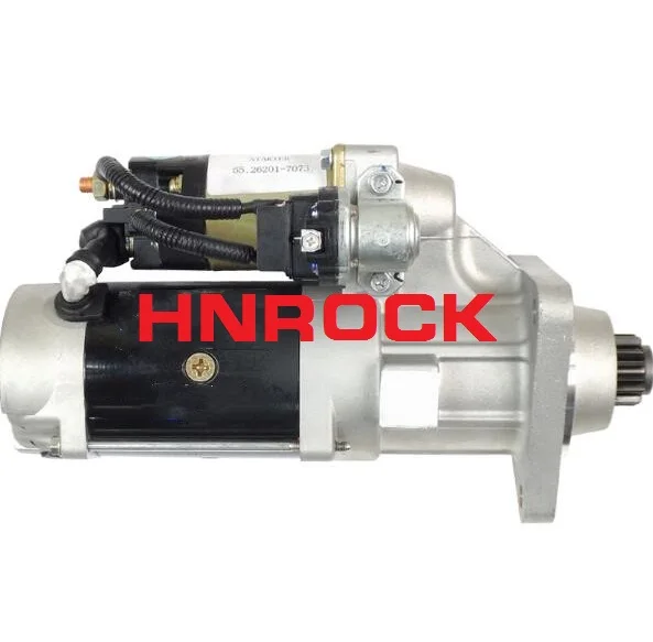 

NEW HNROCK 24V 11T 7.5KW STARTER 300516-00056B 6046600 65.26201-7073 CST46600 CST46600AS FOR DX350LC