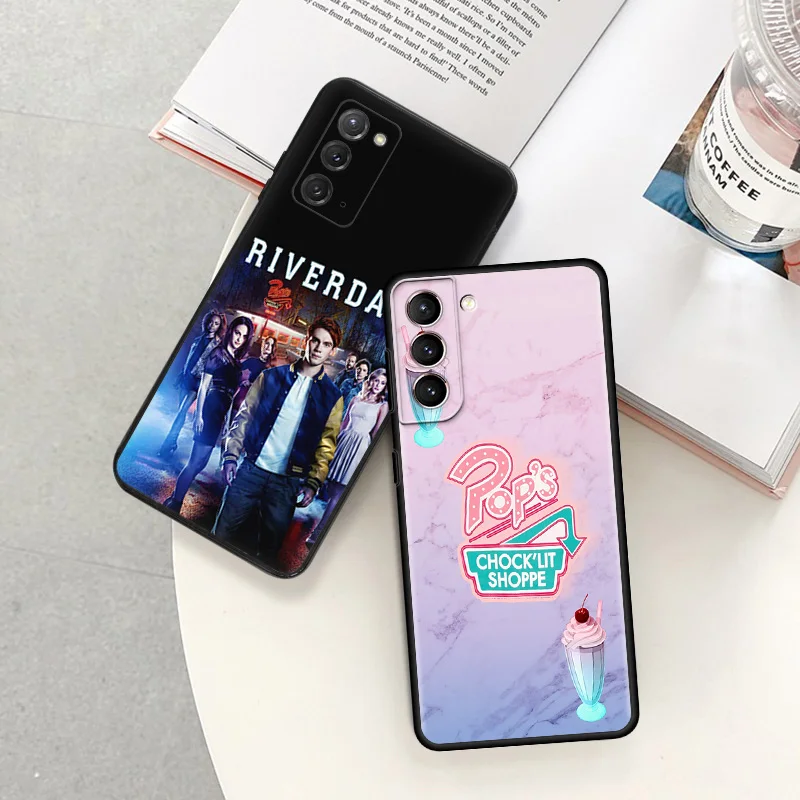 Phone Cases For Samsung S24 Plus Note20 Ultra S23 FE S22 S21 S20 Riverdale South Side Serpents Galaxy S10 Soft Shell Case Cover