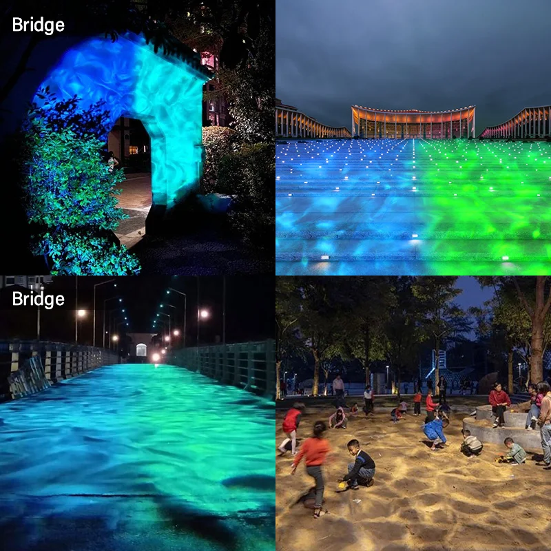 Outdoor Waterproof Projector Stage Light Landscape For Party Show Water Ripple Effect Light Projector Water Wave Ocean Projector