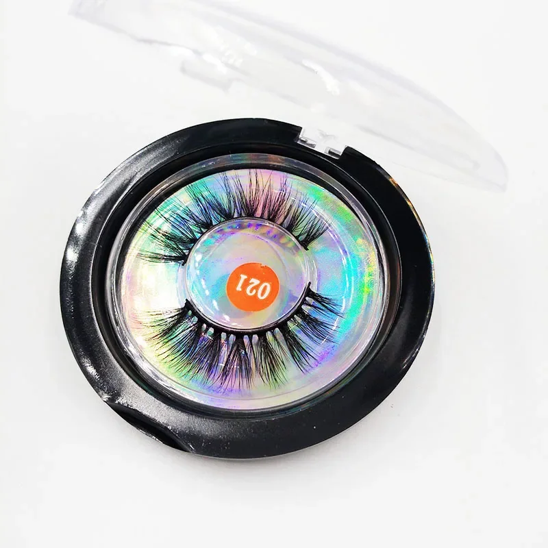 Faux cils auto-adhésifs réutilisables 3D protéine de soie faux cils effet naturel faux cils pour Extension