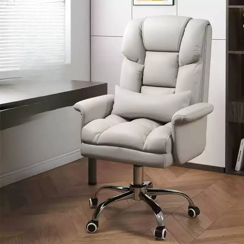 Support Armrest Office Chair Headrest Nordic Comfy Swivel Ergonomic Gaming Chairs Rolling Relaxing Sedia Scrivania Furniture