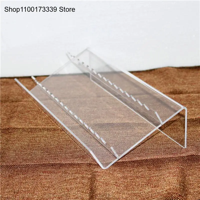 Plastic Pen Jewelry Display Stand Stand Holder High Quality Clear Pen Holder Desk Organizer