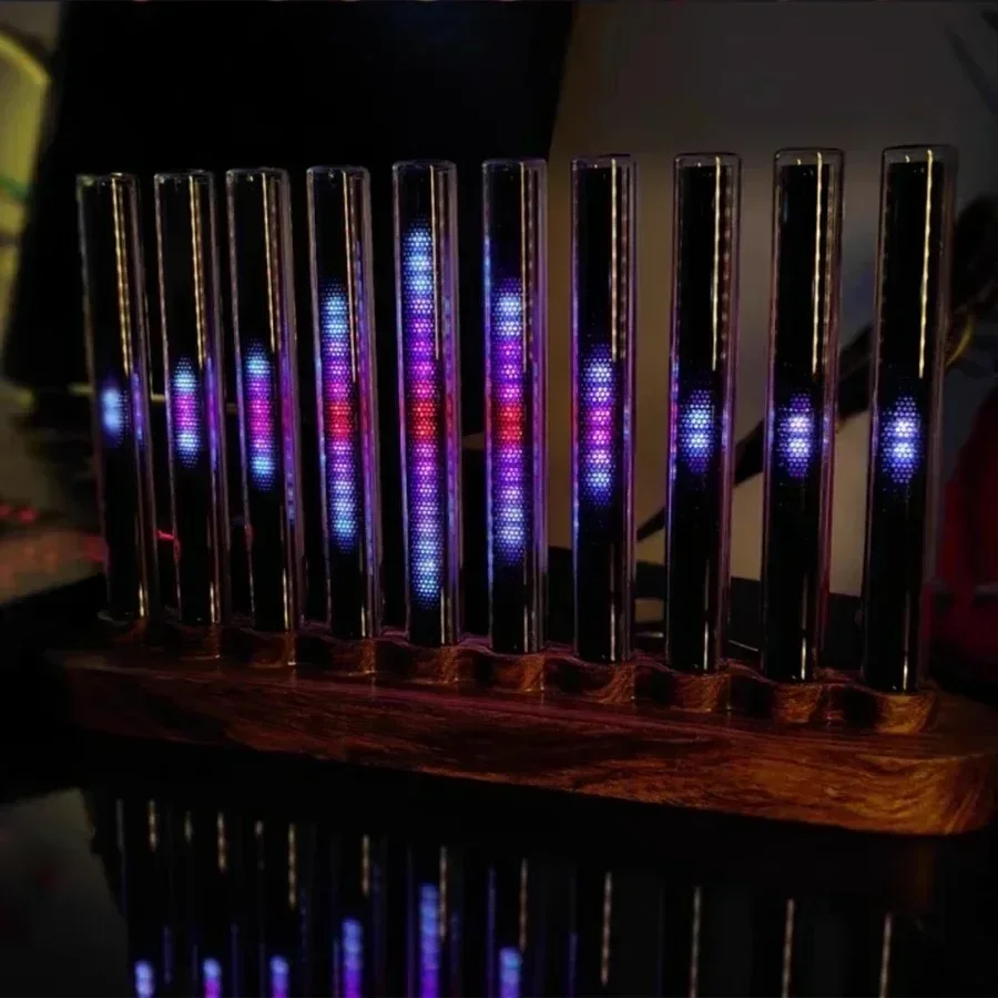 10-Bit RGB Pickup Licht LED Display Bildschirm Schallpegelmesser Musik Anzeige Licht