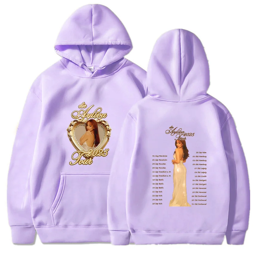 Ayliva New Hoodie 2025 Music Comfortable Sweatshirt  Sweet Autumn/Winter Clothing Наша Толстовка with Hooded Fleece Pullovers